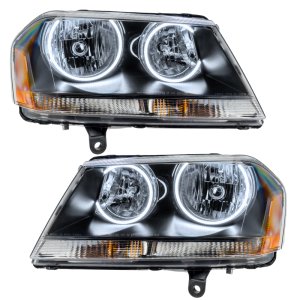 Dodge Avenger Headlight Assembly - ORACLE Lighting - SMD Pre-Assembled - Black, White - `08-`14